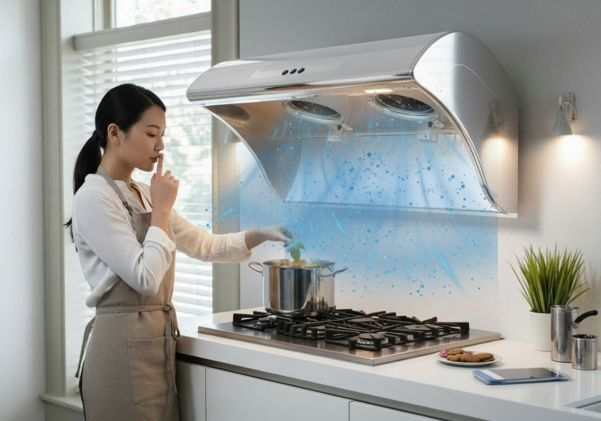 排油煙機怎麼選?四大選購重點解析,比馬力更重要