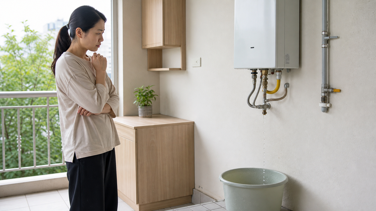 熱水器漏水、有異音怎麼辦?維修與換機判斷